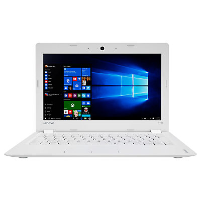 Lenovo IdeaPad 110S Laptop, Intel Celeron, 2GB RAM, 32GB, 11.6 White